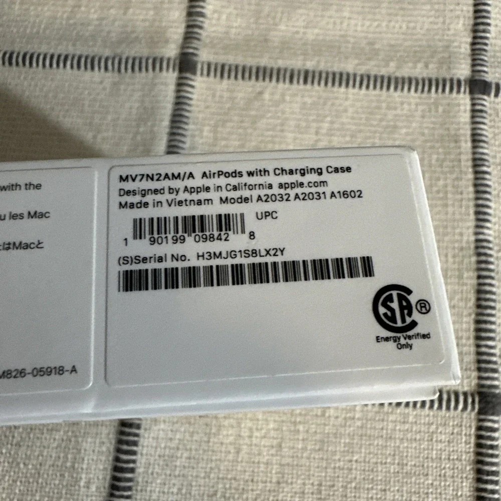 Apple AirPods‎ EMPTY BOX ONLY